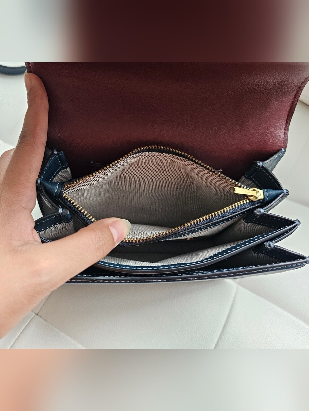 Authentic Coach Parker Top Handle Crossbody - Picture 10 of 15